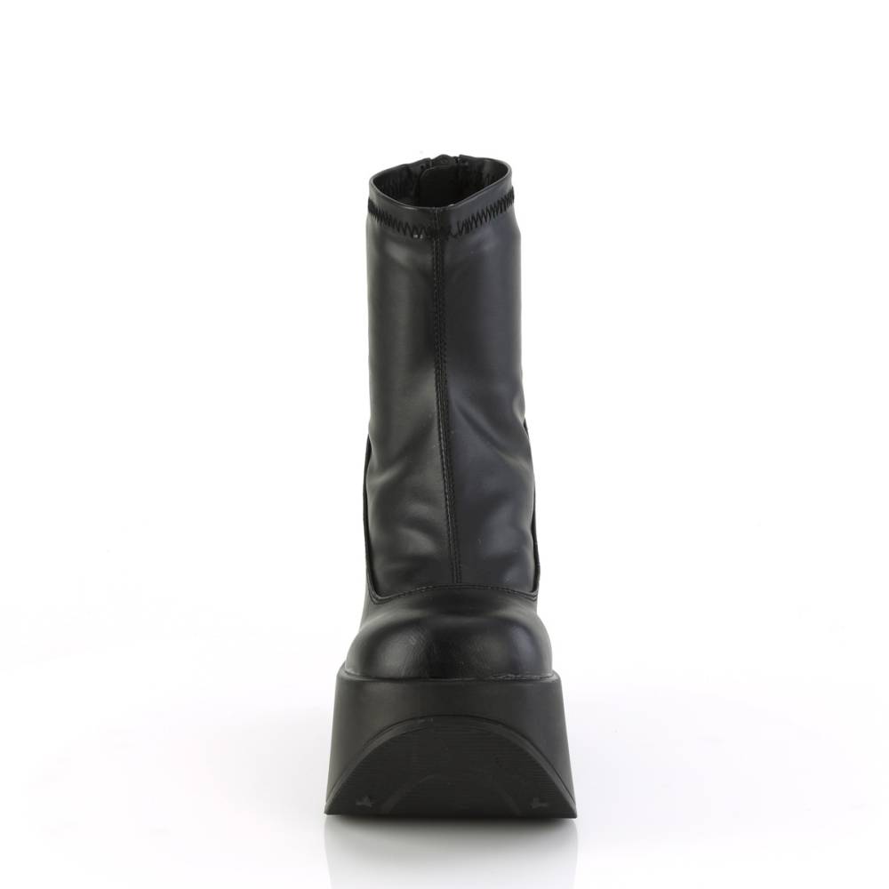 DemoniaCult - DYNAMITE-100 Bottes de plate-forme - Noir